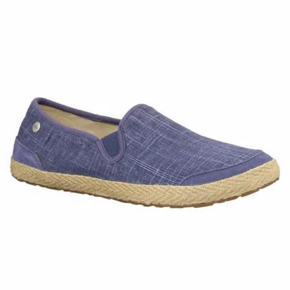 UGG Australia DELIZAH Slip On Chambray Shoes Espadrilles Loafers Flats Size 9